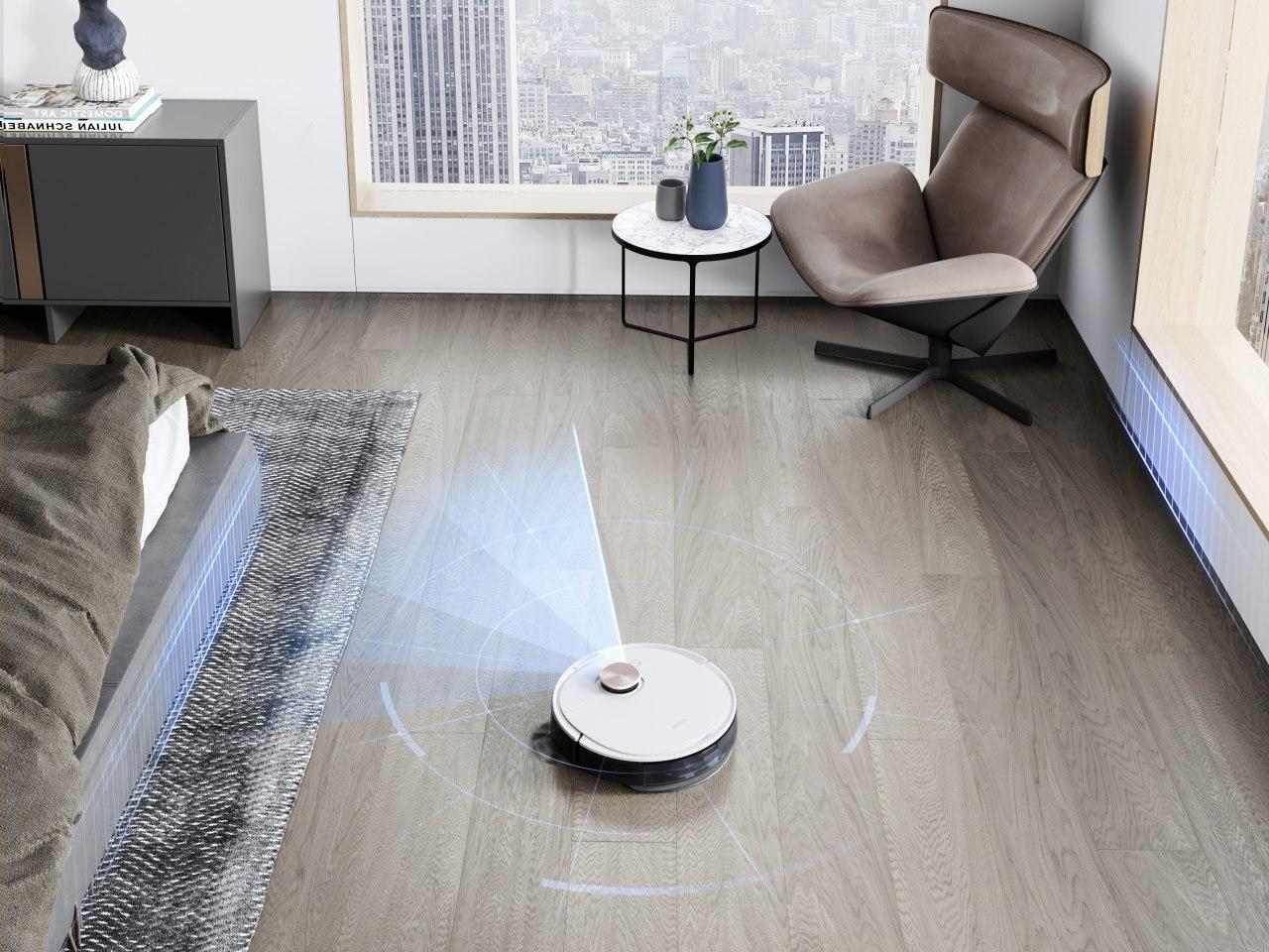 Robot hút bụi lau nhà Ecovacs T8 Plus - bản quốc tế-2