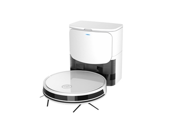 Robot hút bụi tự đổ rác Hubert HB-A68 Plus màu trắng