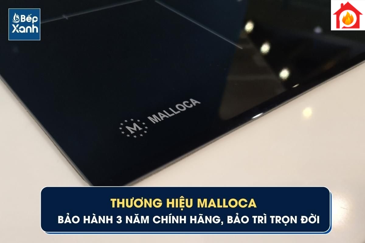 Bếp điện 2 vùng nấu Malloca MR 732 bảo hành 3 năm
