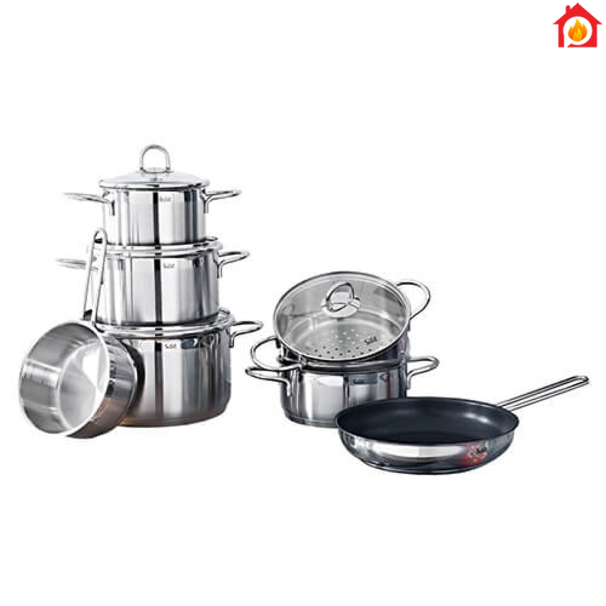 Vùng nấu Flexizone giúp bạn sử dụng được nhiều size nồi