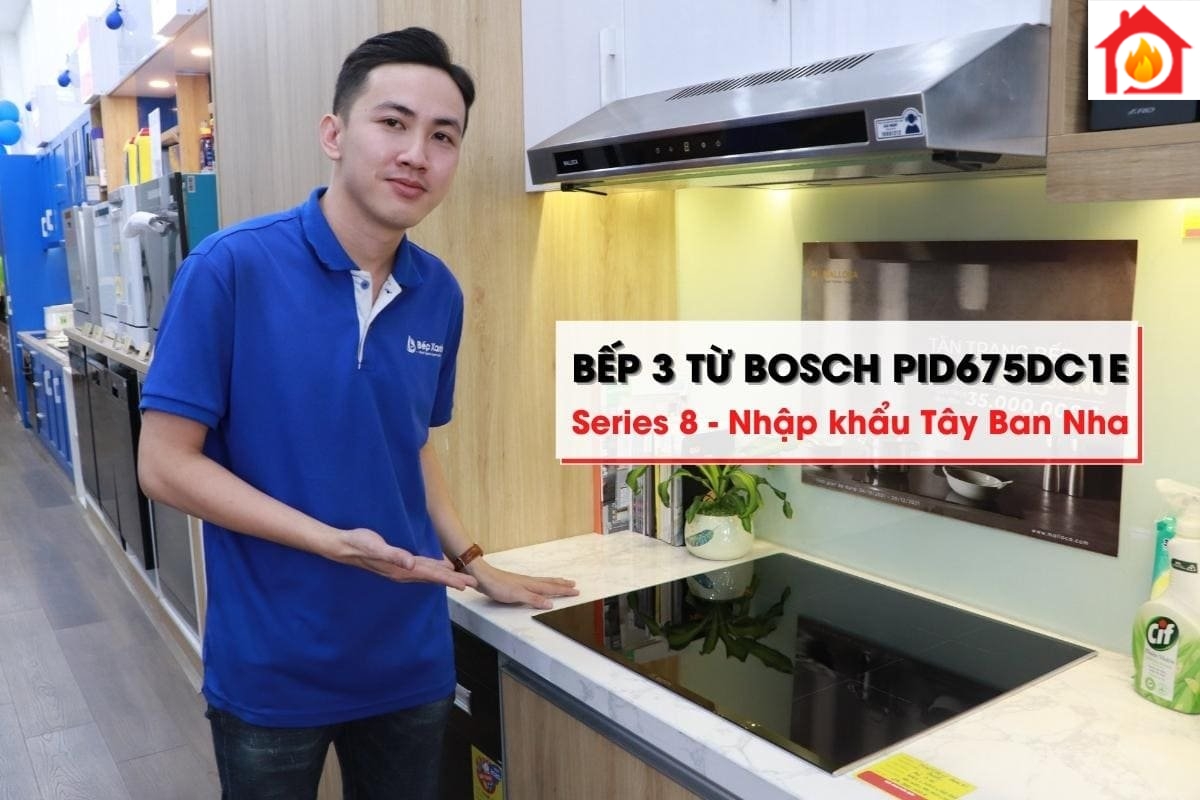 Bếp Bosch HMH.PID675DC1E thuộc Series 8 mới nhất