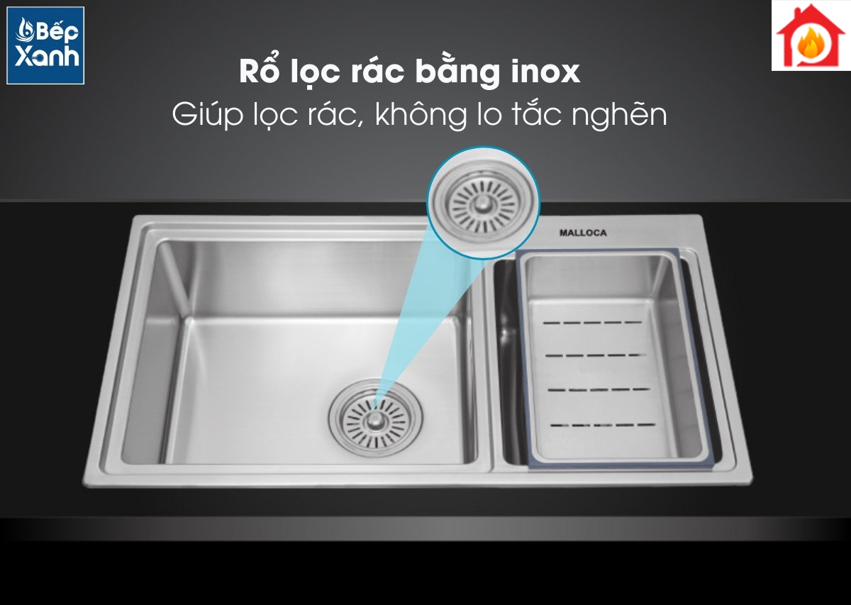 Rổ lọc rác inox
