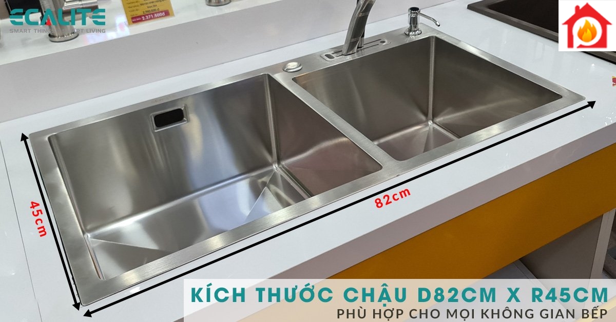Kích thước chậu ESD-8245HC