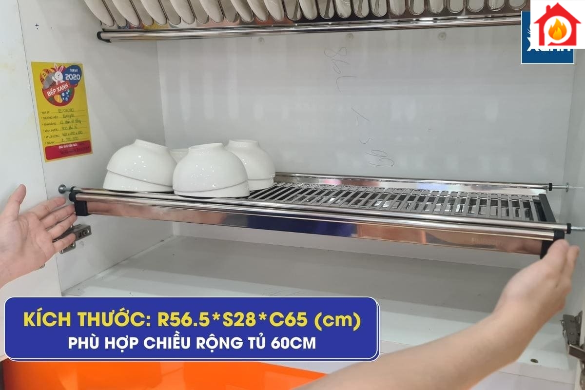 Kích thước kệ chén EU01060