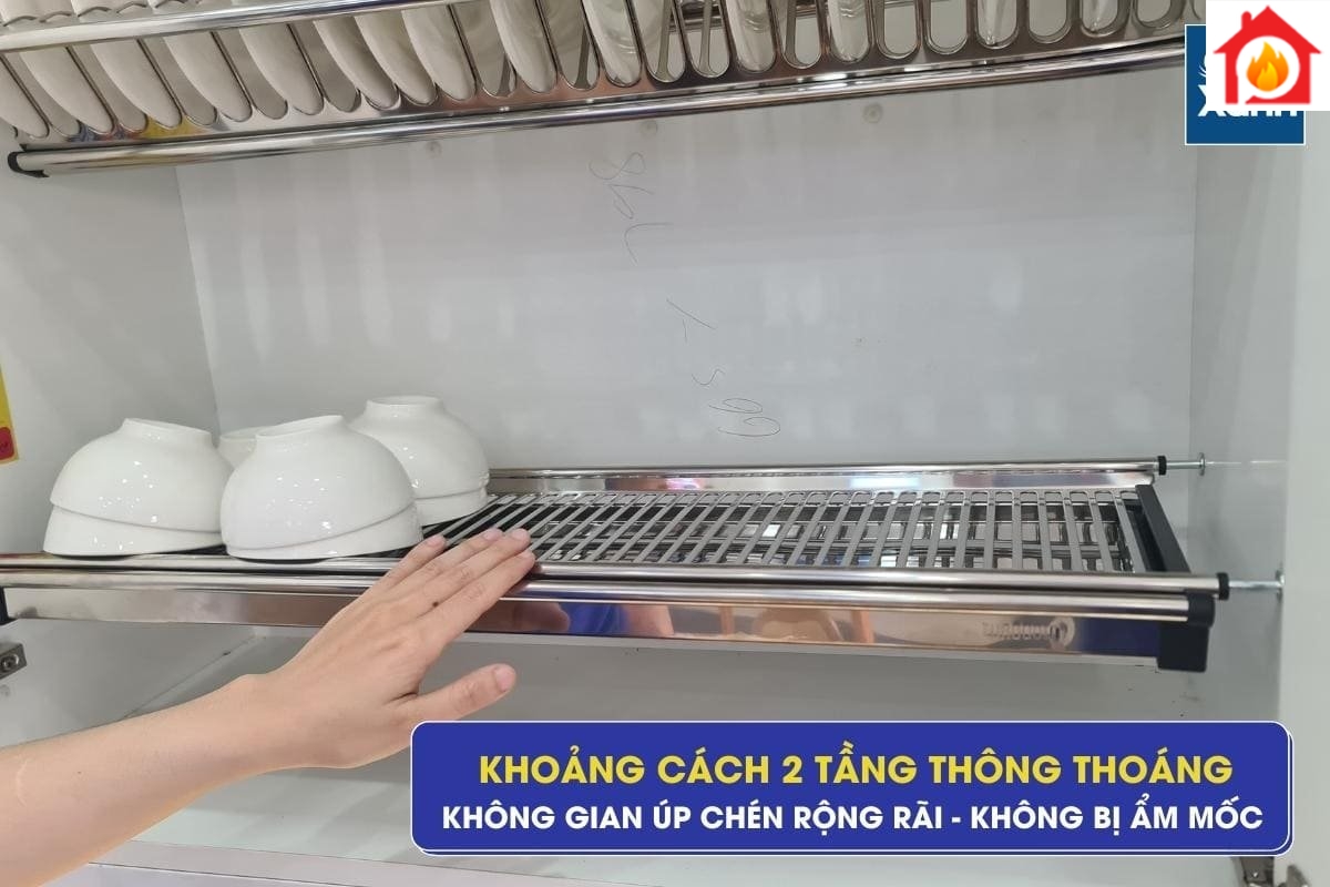 2 tầng thiết kế thông thoáng