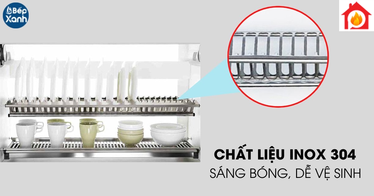 Giá bát cố định Eurogold EP1100 chất liệu inox 304