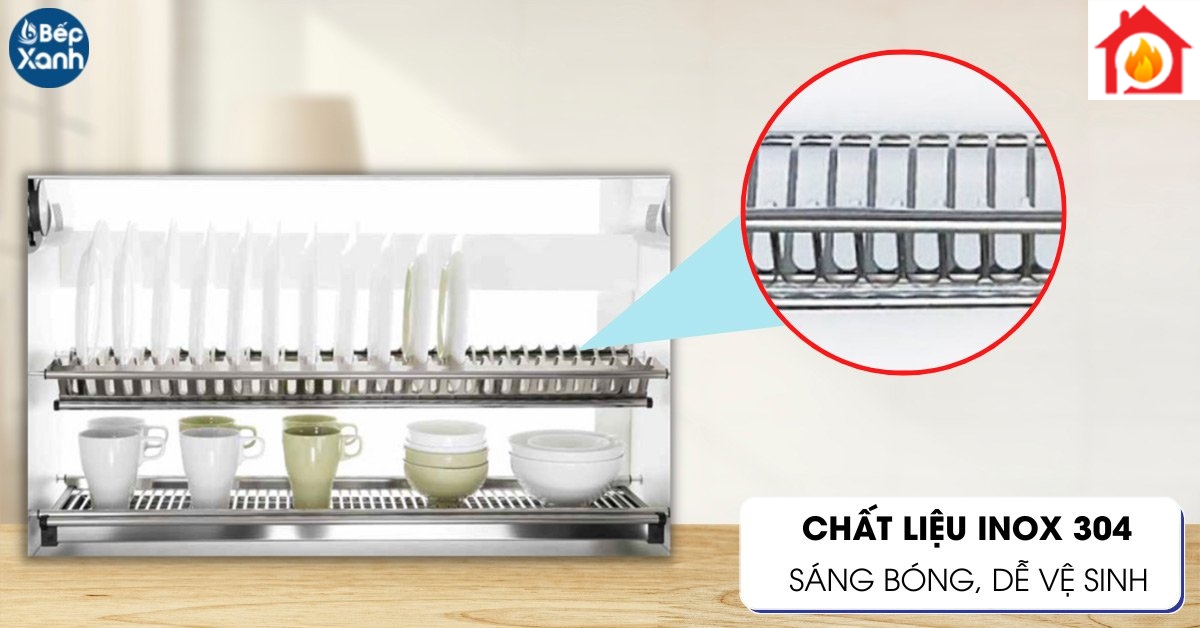Giá bát cố định Eurogold EP170 chất liệu Inox 304