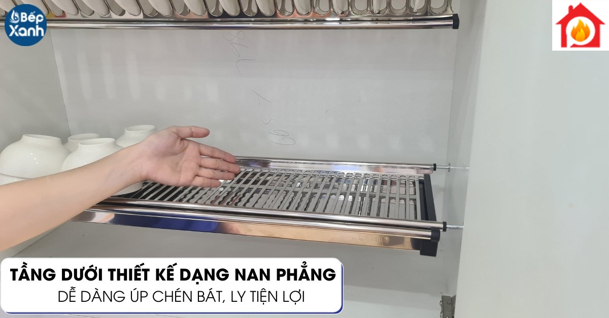 Giá bát cố định Eurogold EP190 tầng dưới