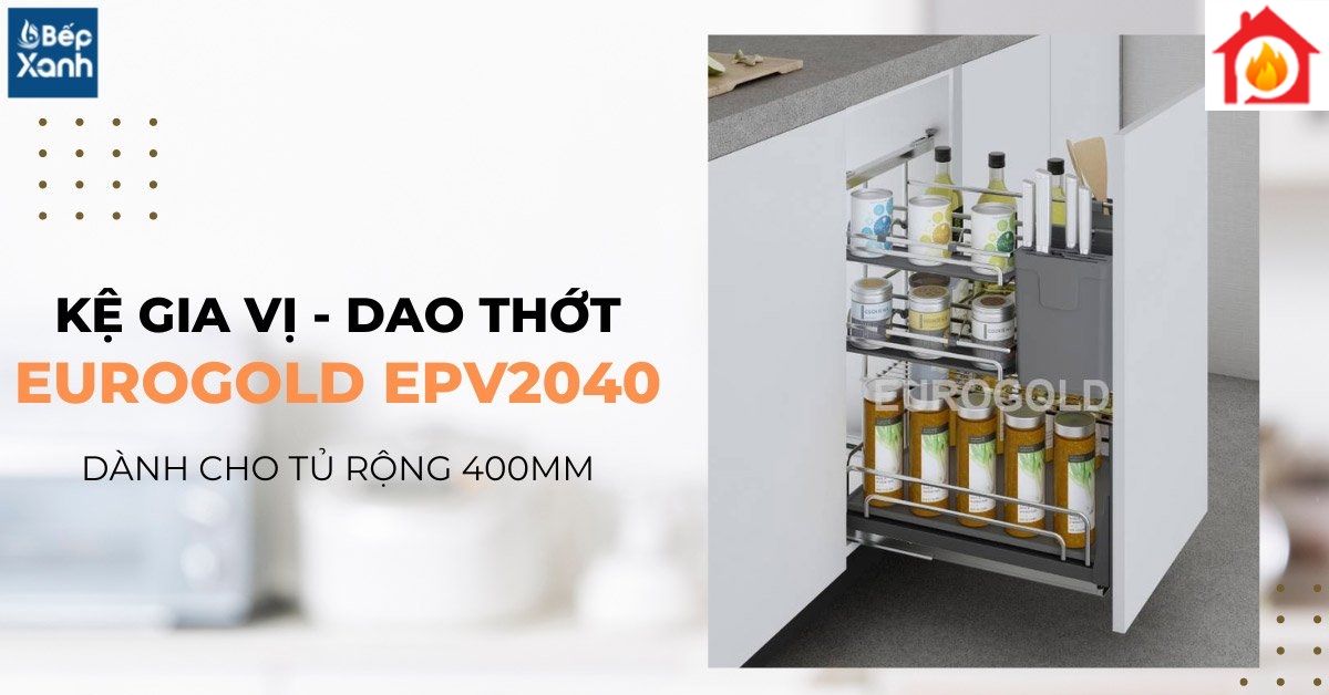 Giá dao thớt, gia vị Eurogold EPV2040