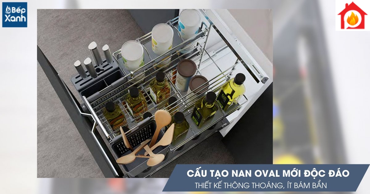 Nan Oval độc đáo với đặc tính ít bám bẩn
