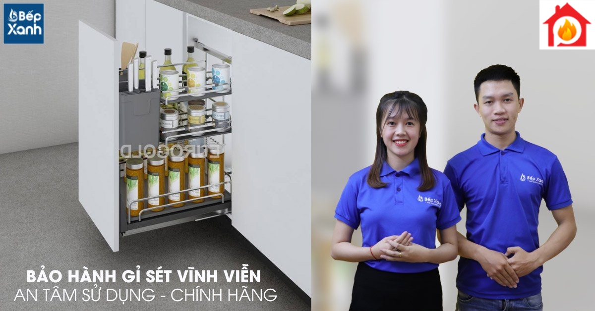 Bảo hành chính hãng gỉ sét vĩnh viễn