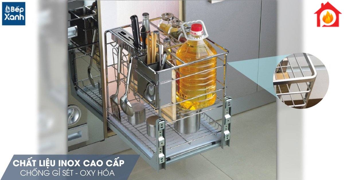Chất liệu inox cao cấp sáng bóng Chất liệu inox cao cấp sáng bóng