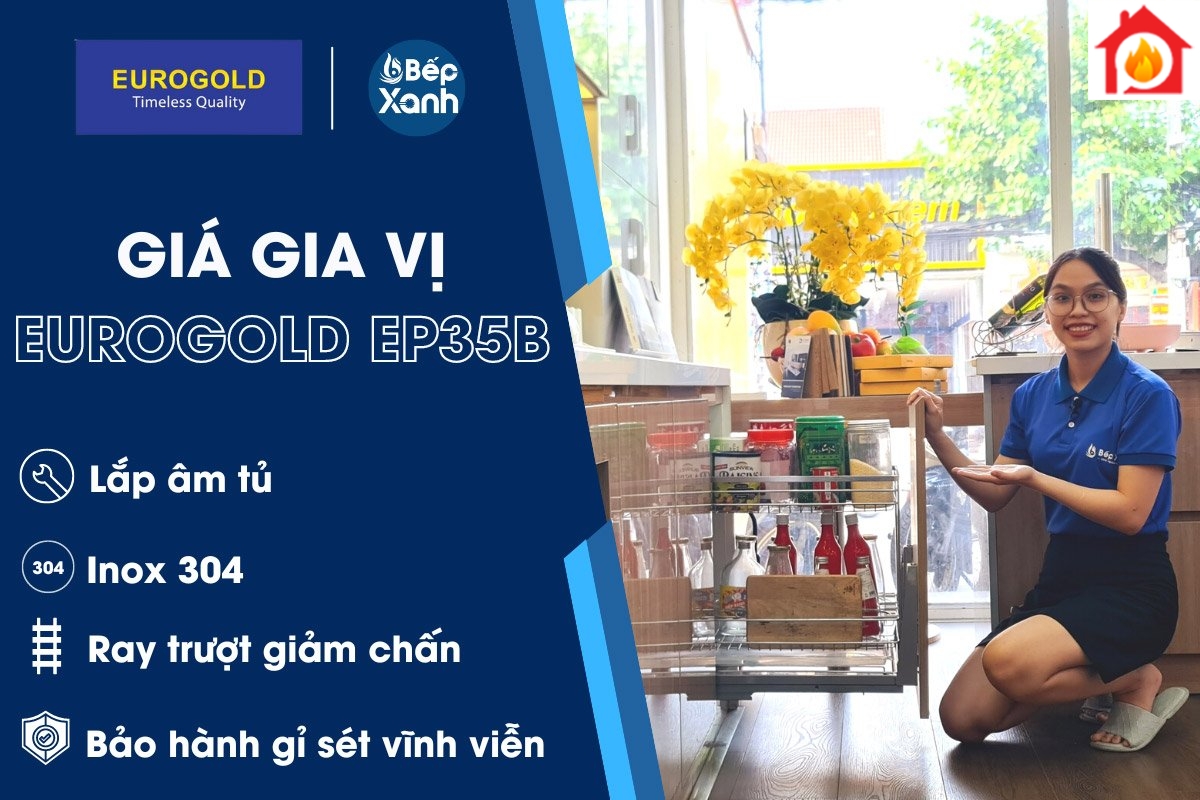 giá đựng gia vị Eurogold EP35B
