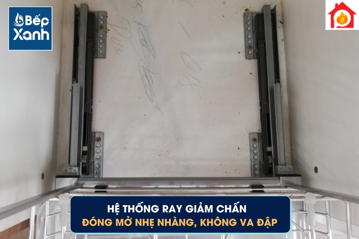 Giá gia vị Eurogold EP35B có ray giảm chấn