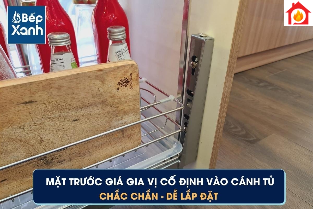 Lắp đặt giá gia vị Eurogold EP40B