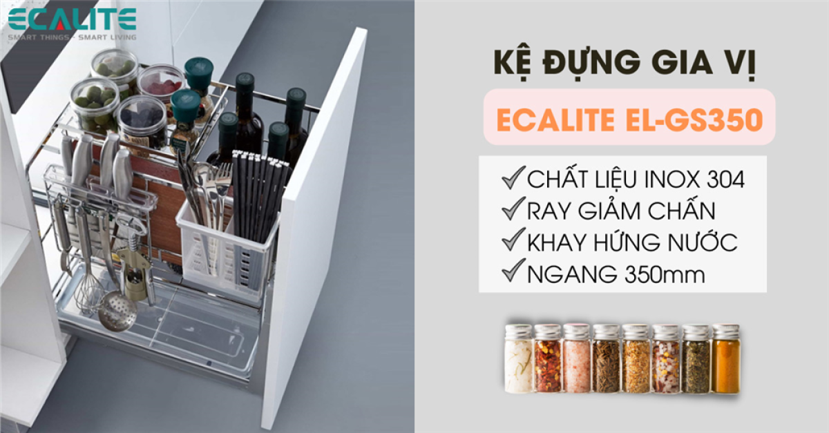 Kệ gia vị Ecaite EL-GS350 Kệ gia vị Ecaite EL-GS350