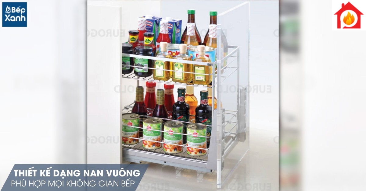 Thiết kế dạng nan vuông