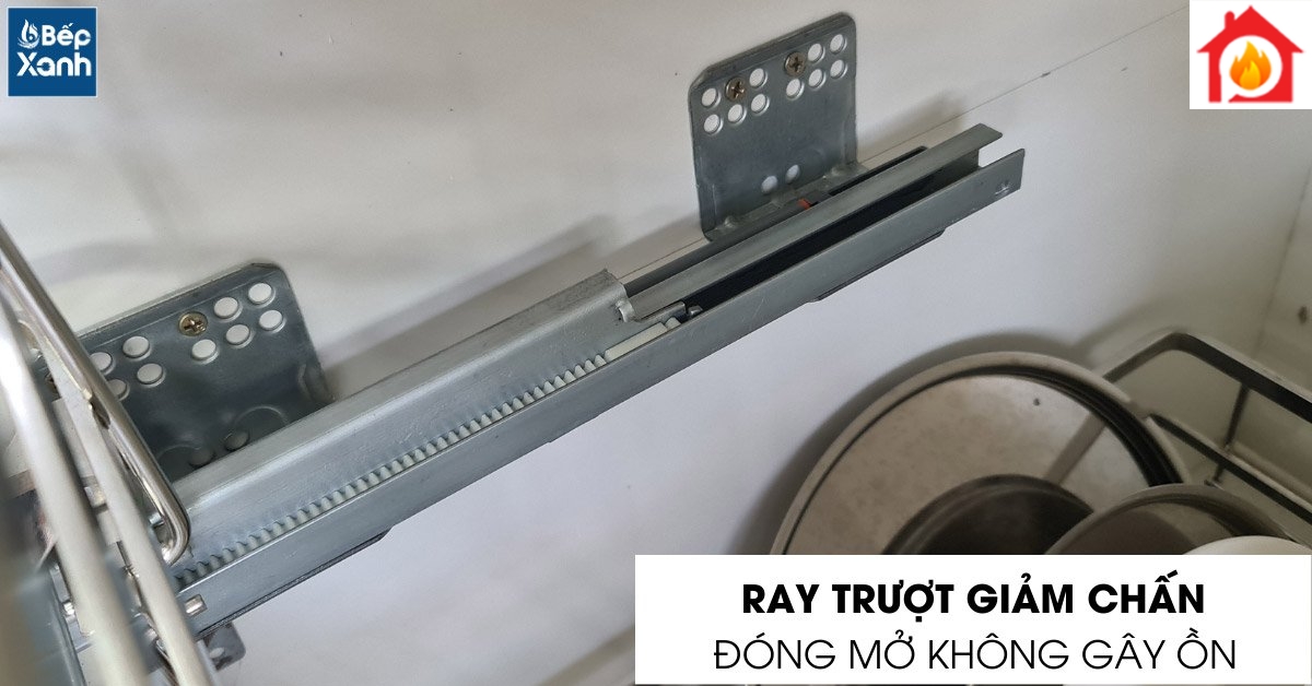 Ray giảm chấn kệ chén đĩa EG6260