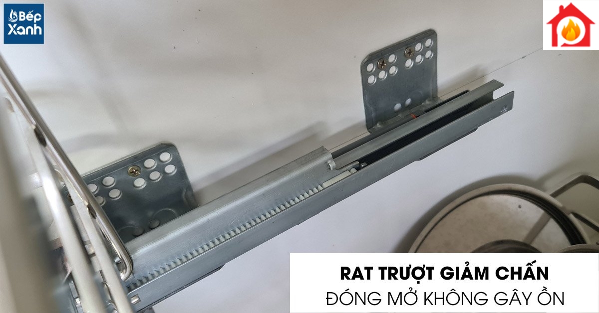 Ray giảm chấn kệ chén đĩa EG6270