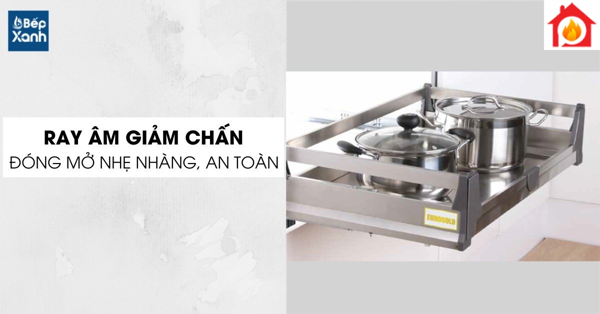 Hệ thống ray âm cho chuyển động nhẹ nhàng