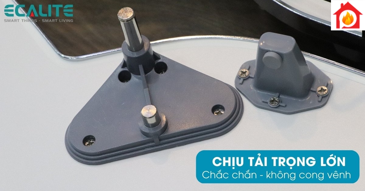 Các chi tiết được gắn chắc chắn không lo bị cong vênh