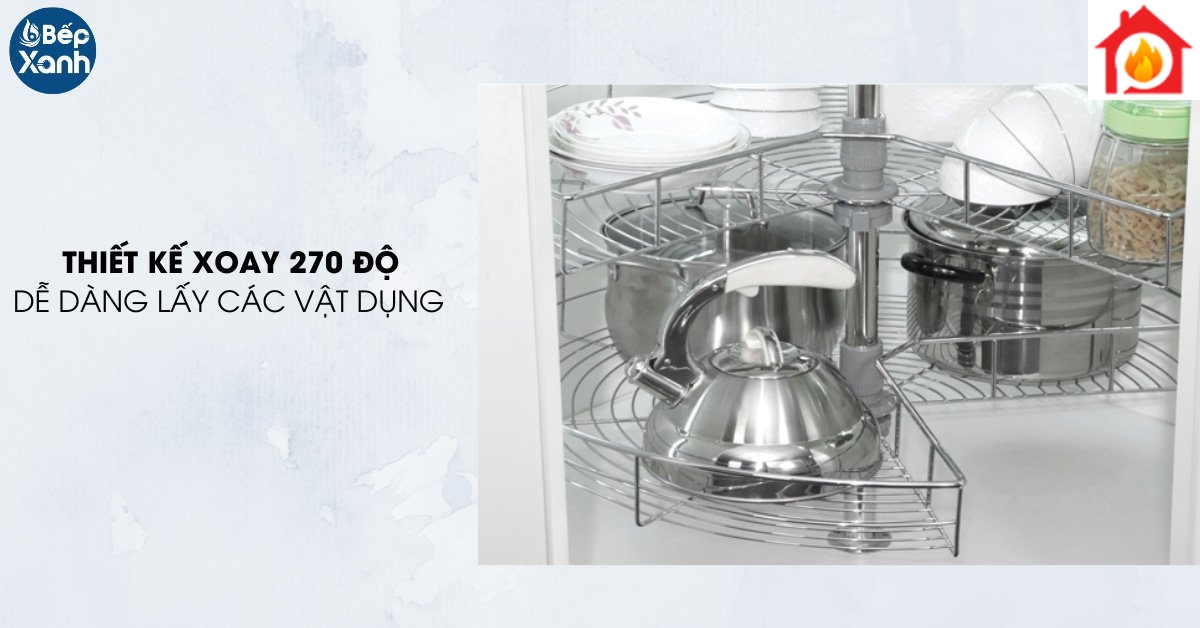 Khả năng xoay linh hoạt 270 độ