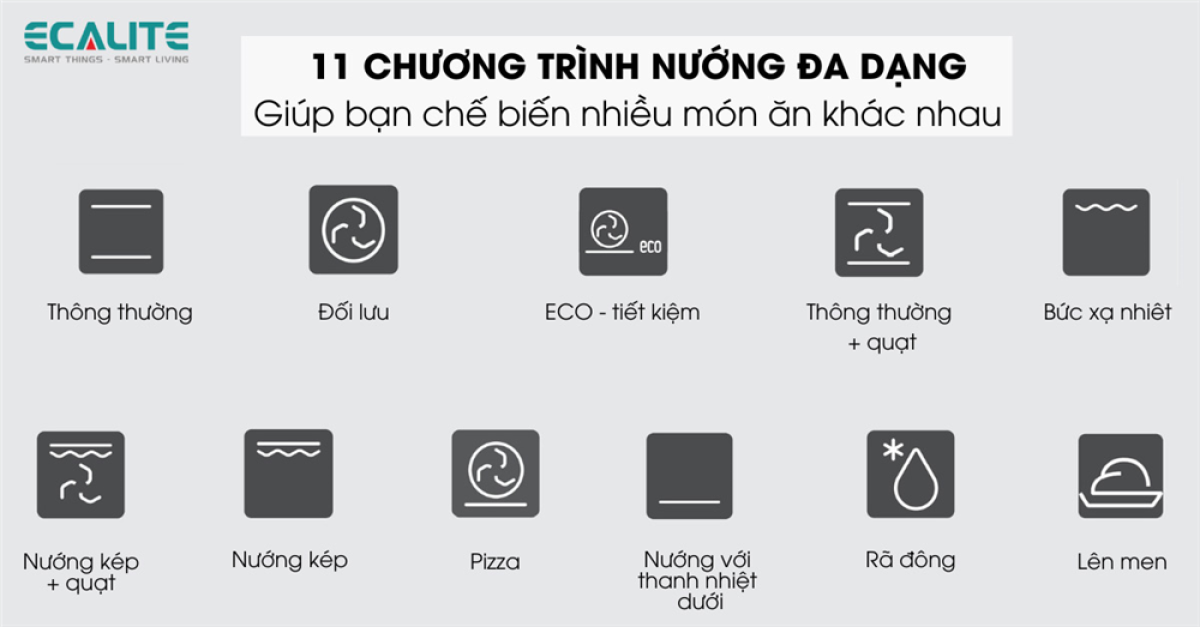 11 chương trình nướng 11 chương trình nướng