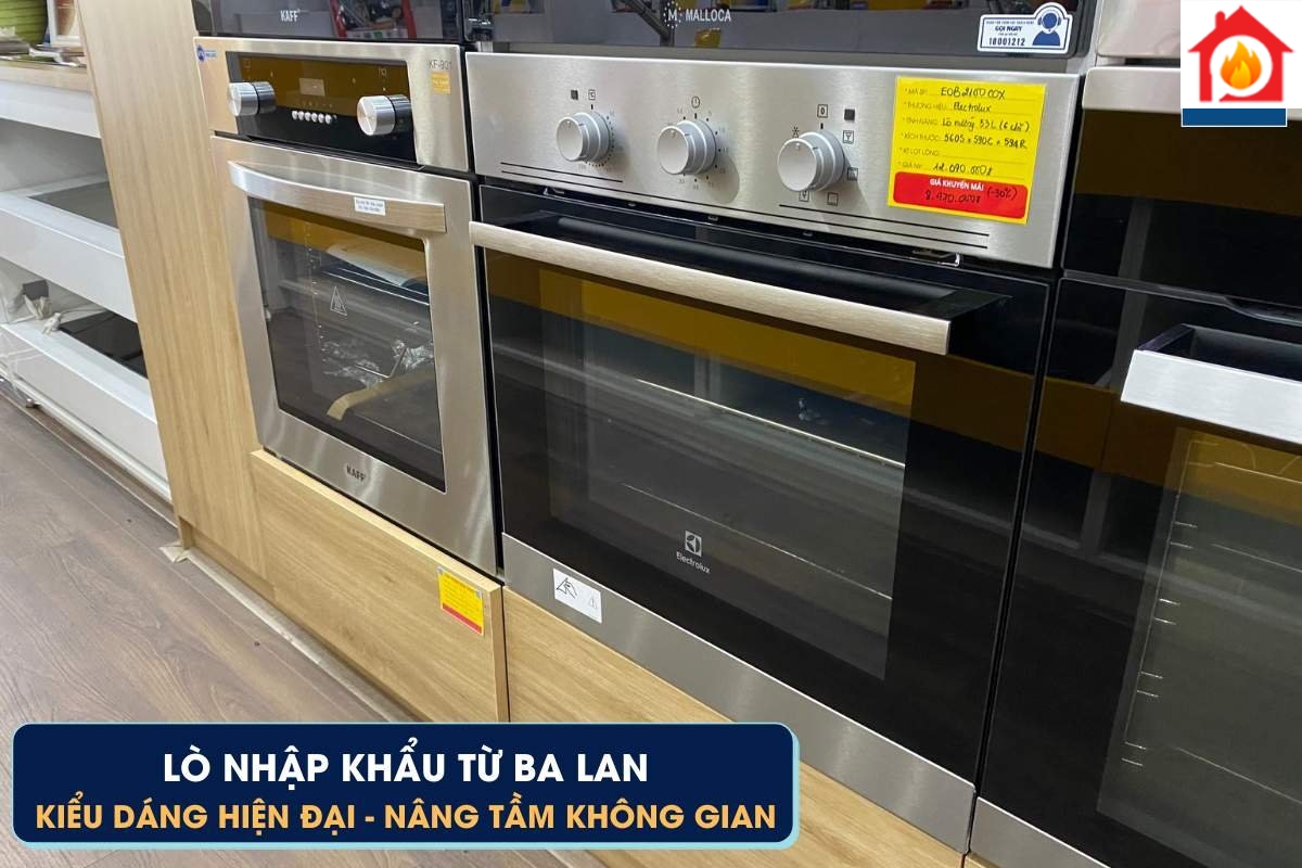 Lò nướng đa năng EOB2100COX nhập khẩu từ Ba Lan