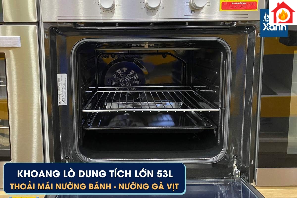 Lò nướng âm tủ EOB2100COX dung tích 53L