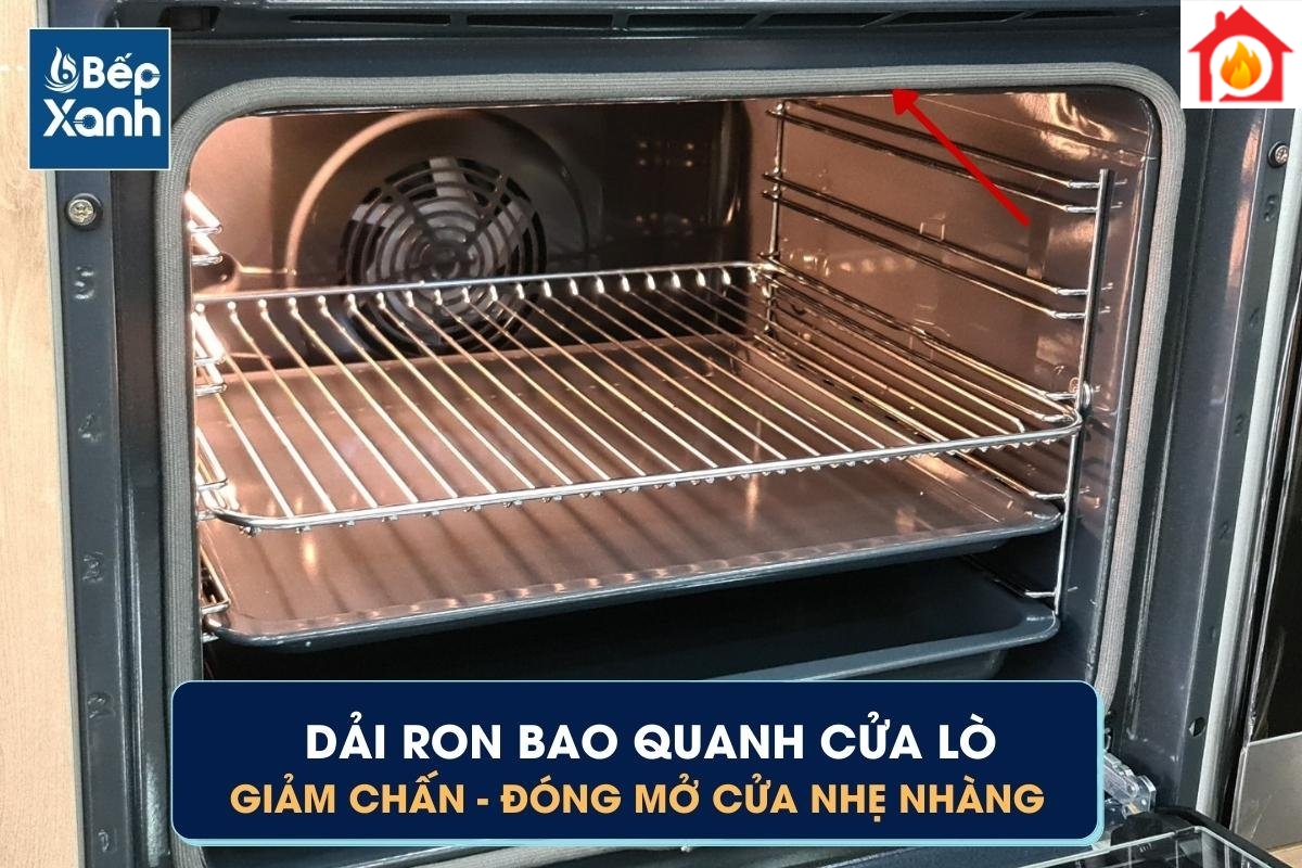 Ron giảm chấn quanh cửa lò