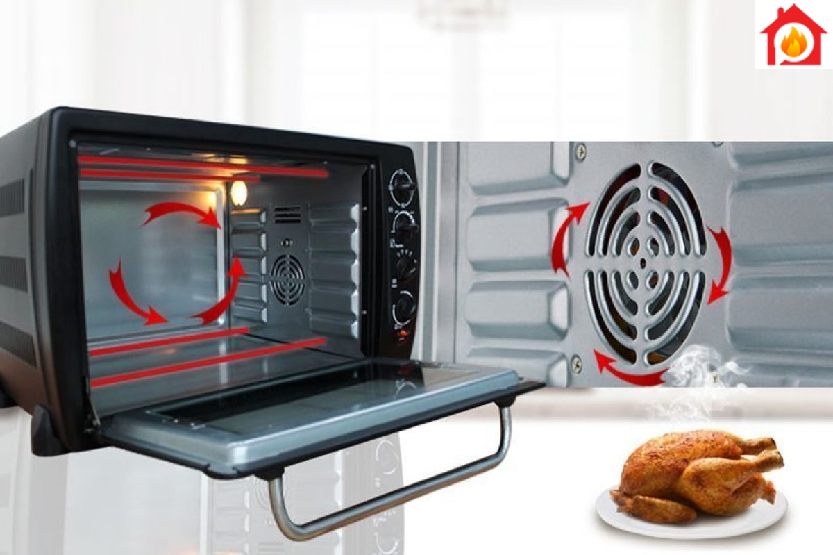 Khoang lò của lò nướng Electrolux EOT3805K