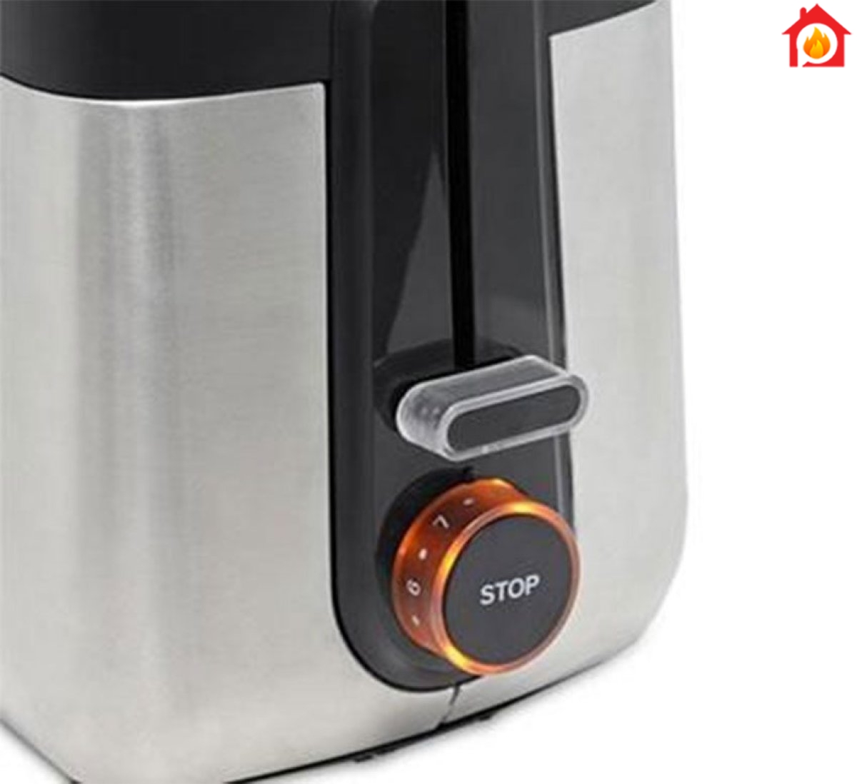 Núm xoay điều chỉnh nhiệt độ tiện lợi của máy nướng bánh mì Electrolux ETS5604S