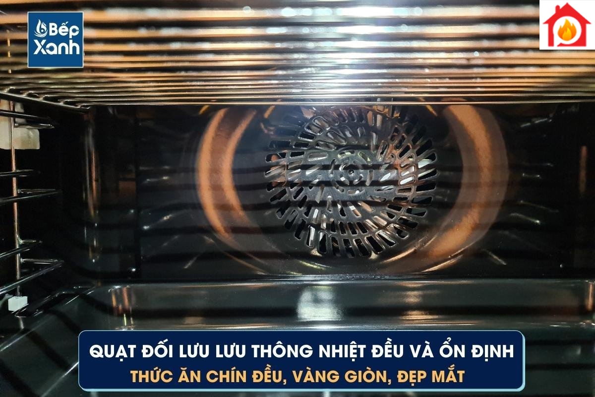 Quạt bên trong lò