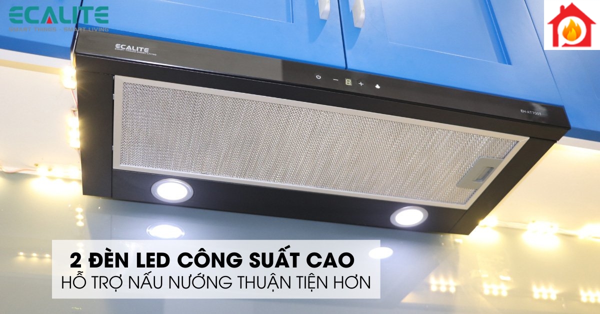 Đèn chiếu sáng máy hút mùi âm tủ EH-AT700T