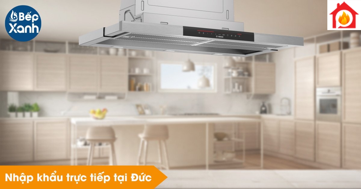 Máy hút mùi Bosch nhập khẩu nguyên chiếc từ Đức Máy hút mùi Bosch nhập khẩu nguyên chiếc từ Đức