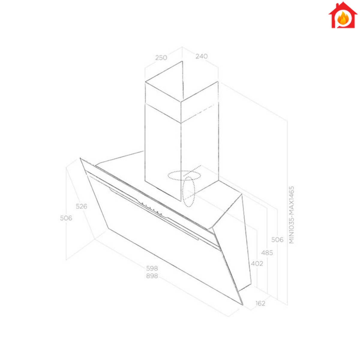 Máy hút mùi cao cấp từ Ý