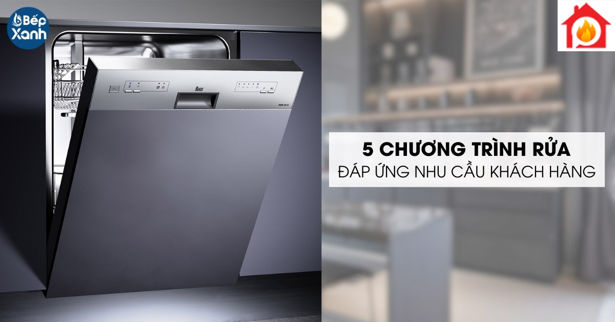 5 chương trình rửa hiện đại