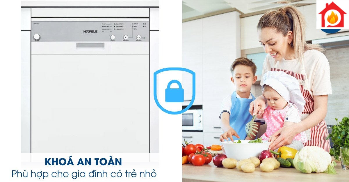 Khóa an toàn trẻ em cho gia đình 