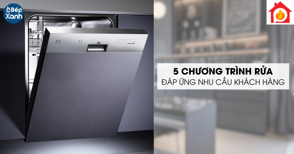 5 chương trình rửa hiện đai