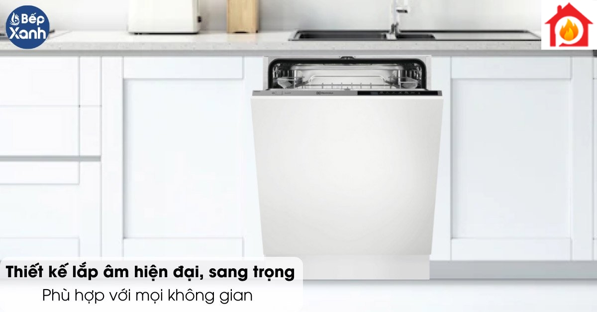 Máy rửa chén Electrolux ESL5343LO thiết kế gọn gàng, tinh tế