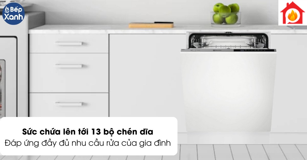 Máy rửa chén Electrolux ESL5343LO sức chứa 13 bộ Châu Âu