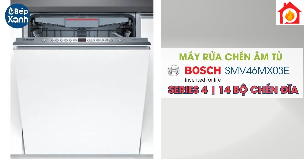 máy rửa chén Bosch SMV46MX03E