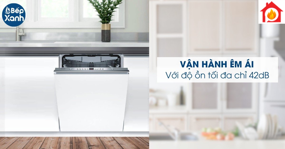 Độ ồn thấp tạo sự thoải mái khi sử dụng