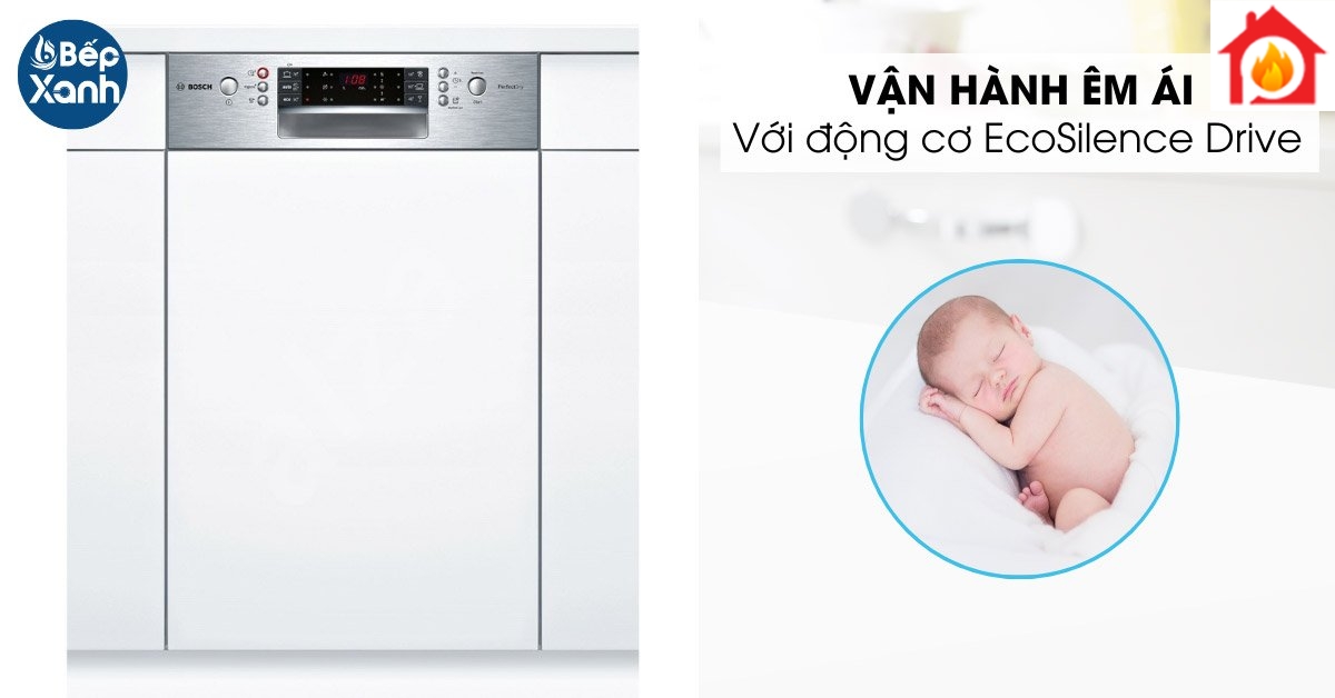 Vận hành êm ái với độ ồn lý tưởng