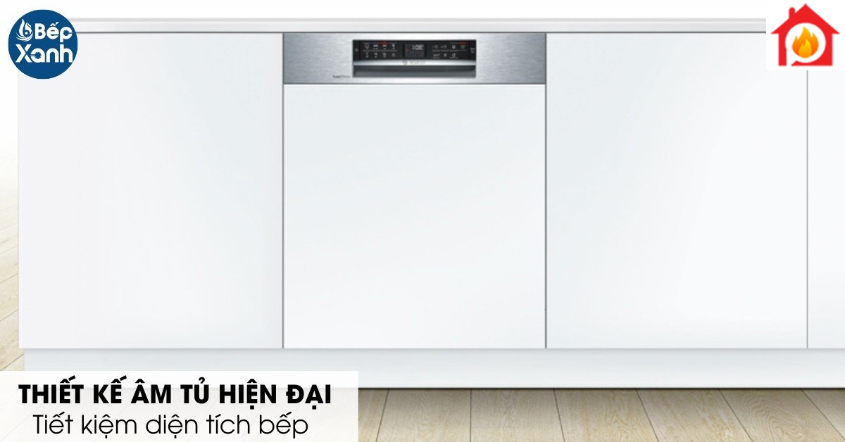 thiết kế máy rửa chén Bosch SMI68MS07E