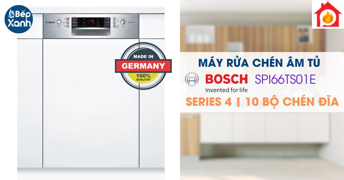 Máy rửa bát Bosch HMH.SPI66TS01E Máy rửa bát Bosch HMH.SPI66TS01E