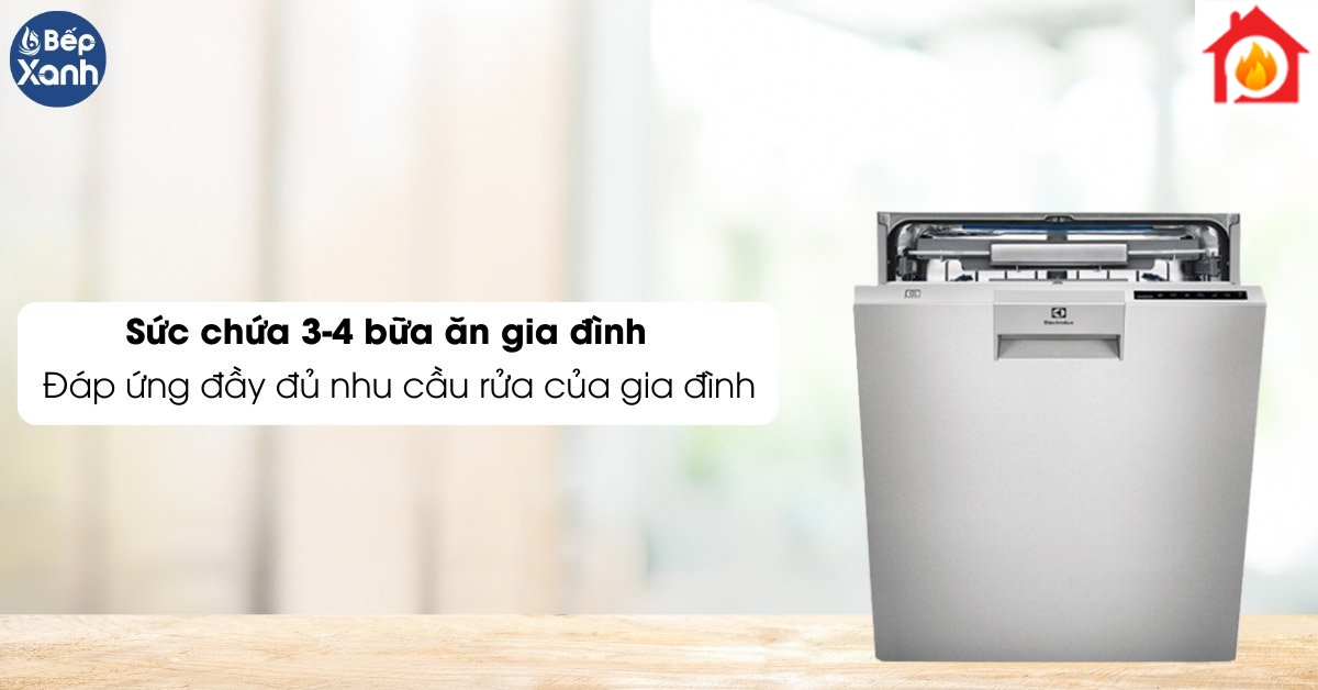 Máy rửa bát Electrolux ESF8730ROX sức chứa 3-4 bữa ăn