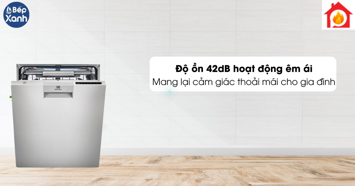 Máy rửa bát Electrolux ESF8730ROX độ ồn 42dB