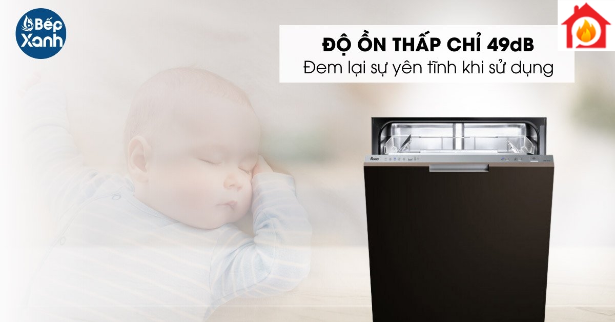 Độ ồn cực thấp chỉ 49 dB