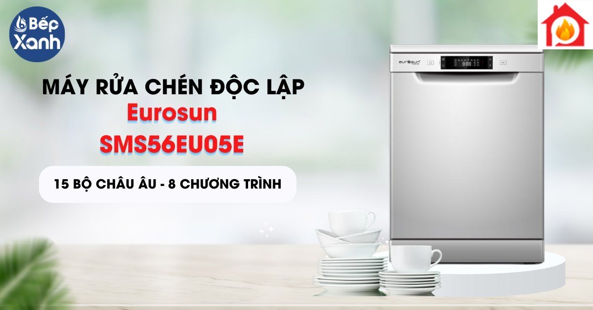 Máy rửa chén bát Eurosun SMS56EU05E